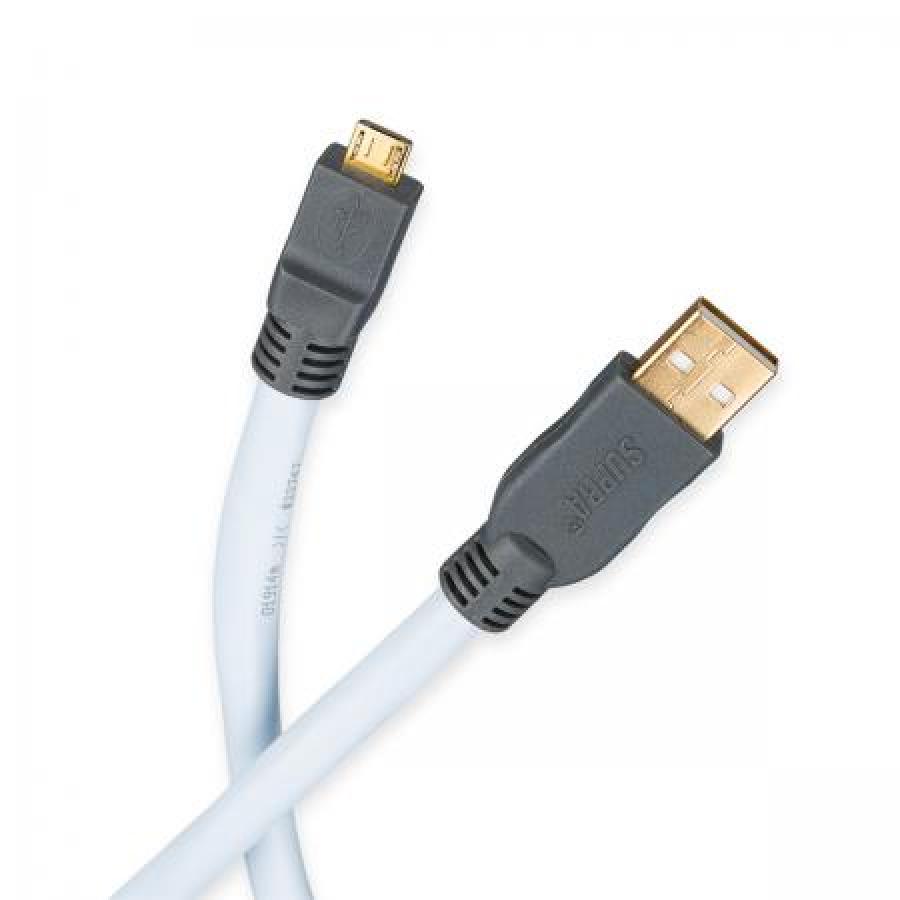 Supra High-Speed USB 2.0 A-microB